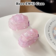 【Future star】For Hoco EW41 Case Cover Colourful Seashell Soft Silicone Earphone Case Casing NO.2