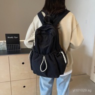 Backpack, School Bag, Double Shoulder Bag, Casual, For Classes2024Versatile Lightweight Large Capaci