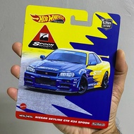Kad Custom size Premium - Spoon Nissan Skyline R34