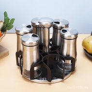 Set Seasoning Jar Barbecue Cumin Seasoning Bottle Stainless Steel Lighthouse Multifunctional Sprinkl