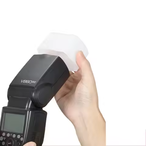 Flash Diffuser Dome Bounce Softbox for Canon Speedlite 580EX 580EX II Godox V850 860II TT685 TT600 T