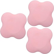 Baluue 2pcs Knee Pads Sports Knee Kneeling Pad for Yoga Sport Accessories Physical Equipment Yoga Pad Fitness Accessories Yoga Knee Mat Protection Pad Pu Pink Slow Rebound