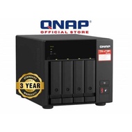 QNAP  4-Bay NAS AMD Ryzen quad-core 2.2 GHz 2.5GbE NAS supports M.2 NVMe SSD