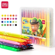 Bút màu lông đầu mềm Deli bút dạ màu marker chuyên nghiệp viết calligraphy mỹ thuật hội họa - HM555