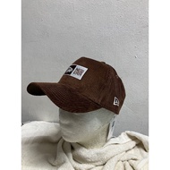 NE 9 Forty A Frame Corduroy NE Box Logo Brown Cap Jepun release