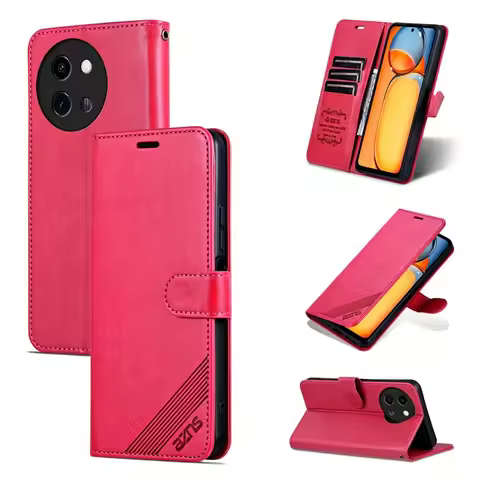 PU leather wallet case for Vivo Y200i Y200T Y38 T3x X100s 5G Y27s Y77T V29 Lite Y72T Y55T soft TPU s