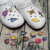 Clog Shoes Charms Professional Star Basketball Lakers NBA DIY Clog Charms Pins for Clog Shoes Charms
