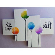 Unique Tree Calligraphy panel Painting