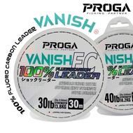 PROGA VANISH 100% FLUOROCARBON SHOCK LEADER 30M