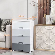 IKEA Plastic Almari Baju Murah With Wheels Drawer Storage Cabinet Multifunctional Drawer Cabinet Clo