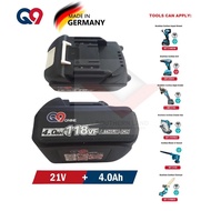 Q9 BATTERY 21V 4.0AH(lithium)