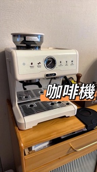 ☕☕急放100%新 商用咖啡機 coffee machine 雙萃鍋爐咖啡機 半自動家用商兩用咖啡機 擺攤連續萃取