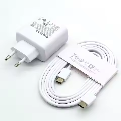 Samsung 45W PD Charger Super Fast Charge Adapter Type C Cable For Galaxy S24 S23 S22 S21 S20 Note20 