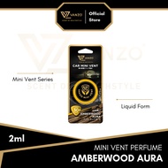 VANZO Car Mini Vent Perfume - Amberwood Aura (2ml)