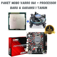 PACKAGE MOBO MOTHERBOARD VARRO H61 INTEL I5 3470 / 3570 + FAN PROCESSOR