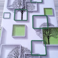 PAKET 5 ROLL /SOLUSI DEKORASI/WALLPAPER STIKER DINDING MURAH 45 CM X 10 METER /WALPAPER DINDING 10 M