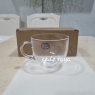 Cup jumbo glass coffee mug formia 35cl / 350 ML