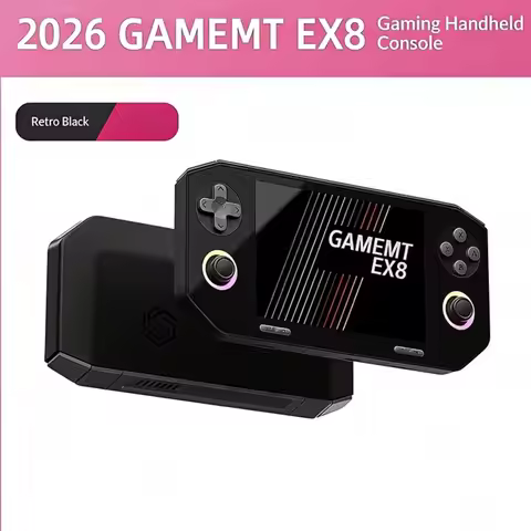 Game MT EX8 Retro Handheld Game Console 4.88 Inch Nostalgic Open Source 1620 1080 FHD Glass Screen P