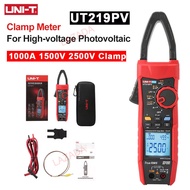 คีมจับ UT219PV แคลมป์มิเตอร์ดิจิทัล UNiT แอมป์มิเตอร์1500V 2500V 1000A แอมป์มิเตอร์ไฟฟ้ากระแสสลับมัล