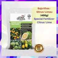 Baba Mr Ganick Citrus & Lime Fertilizer (400gm) / Organic / Baja Organik / Sitrus / Limau
