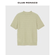 [100% Cashmere] CLUB MONACO Women's Spring Summer Petal Half Turtleneck Sweater Knit