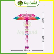 Pink Phoenix Kim Kite 2 Chinese Kite Tail Easy To Fly Plastic Ribs Super Light Love To Fly Kites Toys