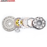 ADLERSPEED Sprung Clutch Twin Disc Kit For CELICA GTS COROLLA XRS  MATRIX XR-S VIBE GT 1.8L 2ZZGE 6-