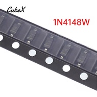 50/100Pcs T4 1N4148 1N4148W SMD Switching Diode 300ma 100V T4 Marking SOD-123 1206