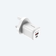 Mazer Wall Charger M-G20W-V5-WH Mini GaN USB CQ+C PD