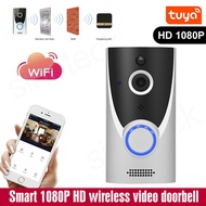 Smart 1080P HD wireless video doorbell remote home video intercom low power WiFi doorbell