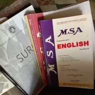 MSA & UPCat Reviewer Books