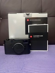 市場罕有 勁新淨 全套有盒 Leica M10 M10 Monochrom 20050 Black Chrome