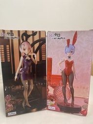 Re:Zero 兔女郎 Figure (Ram & Rem) FuRyu