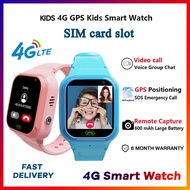 【Local delivery】smartwatch for kids waterproof remote GPS camera take photo video call SIM card kids Gift Latest version