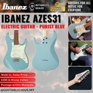 Ibanez AZES31 Electric Guitar - Purist Blue