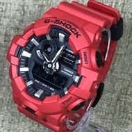 [Watchwagon] Casio G-Shock GA-700-4A Ana Digi Red Resin Band X-Large Gents watch ga-700 ga700 ga-700