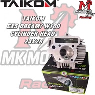 TAIKOM RACING CYLINDER HEAD EX5 DREAM / HIGH POWER / W100 24x28 RACING HEAD