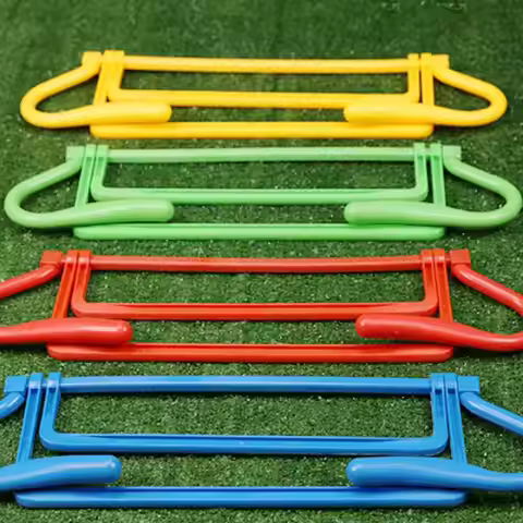 Agility Training Hurdle Jumping Bar Set for Coaching Obstacle Courses Soccer Fitness Training Speed 