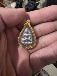 阿贊北鉛製小座山佛