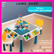 NEW Multi-Function Lego Blocks Table for Children Learning, Playing & Study Drawing Lego Duplo Block