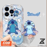 Phone Case OPPO Reno 11 5G Reno 11 Pro Reno 10 5G Reno 10 Pro 5G Reno 8T 5G Reno 8T 4G Reno 8Z Reno 7Z Reno 8 Reno 5 Reno 7 4G Reno 6 Cute cartoon Stitch shockproof TPU phone case