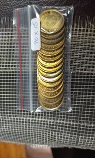1990香港五角硬幣共15枚。5元平郵