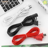 GORROS Power Extension Cord, 2/3/5m PVC AC Power Cord,  Two-pin Copper US Plug