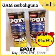 Gam Mastik, gam serbahguna untuk Kayu_Besi_PVC_Faber 131g/161g + Free Gift 🎁