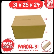 Parcel cardboard 31x25x24 parcel box Cardboard Parcel Box/ Gift packing Box