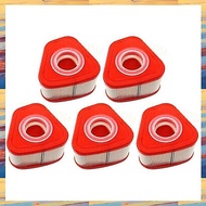 [L M Q N] 5Pcs Air Filter 595853 597265 for  & Stratton 115P02,115P05,123P02,123P07,123P0B,123P32 En