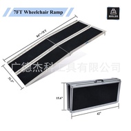 Motorcycle Ladder Ladder Toolbox 7ft Ramp 213c Ramp Aluminum Ramp zap3711m Aluminum BTY9