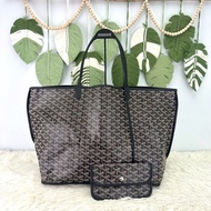GOYARD Anjou 黑色雙面Tote bag GM SIZE