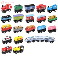 [COD]  Train Toys, Wooden Locomotive Railway Tracks Train, Train Accessories Train Model Model Car C