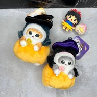 GANTUNGAN Mofusand Shark Orca Halloween Pumpkin Doll Bag Keychain Mofusand Keychain Doll New TAG